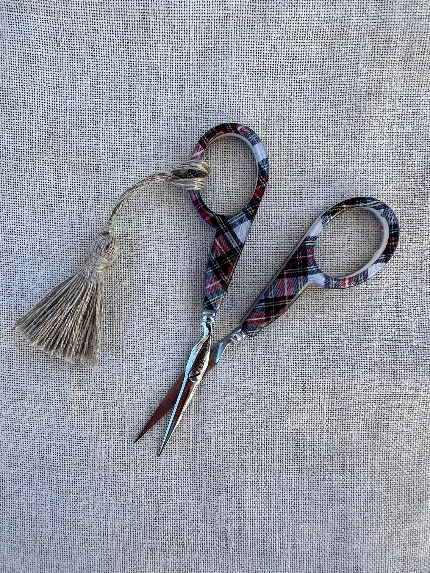 Tartan Fabric Scissors