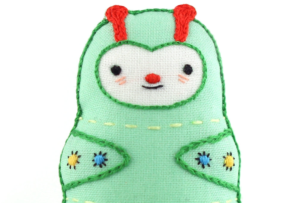 Caterpillar - Embroidery Kit