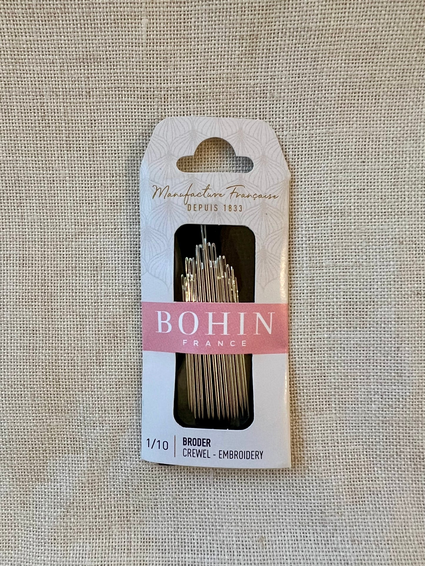BOHIN #1-10 Embroidery Needles