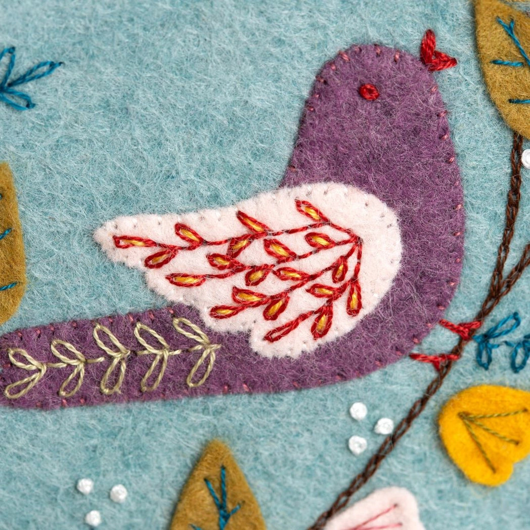 Dawn Chorus - Appliqué Hoop Craft Kit