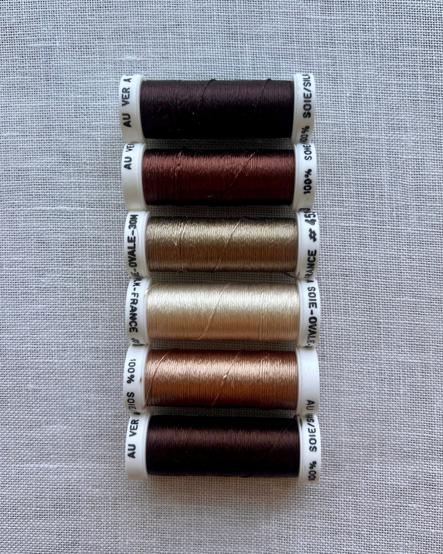Soie Ovale Set - Brown
