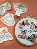 Moth Designs - Peel & Stick Moth Designs - Peel & Stick