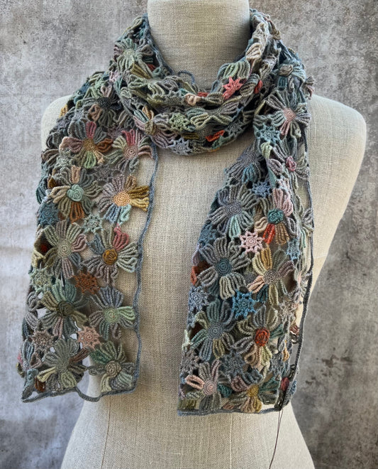 Seaside Floral Scarf