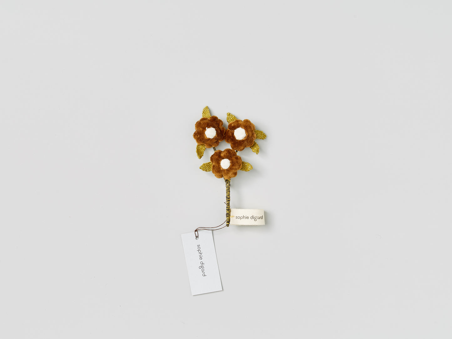 Flower Trio Brooch