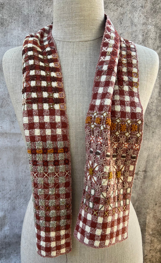 Red Bark Scarf