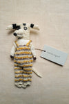 Dog in Overalls - Linen Doll by Sophie Digard Dog in Overalls - Linen Doll by Sophie Digard
