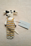 Dog in Overalls - Linen Doll by Sophie Digard Dog in Overalls - Linen Doll by Sophie Digard