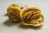 "Tradition" Linen Brooch by Sophie Digard - Ecru