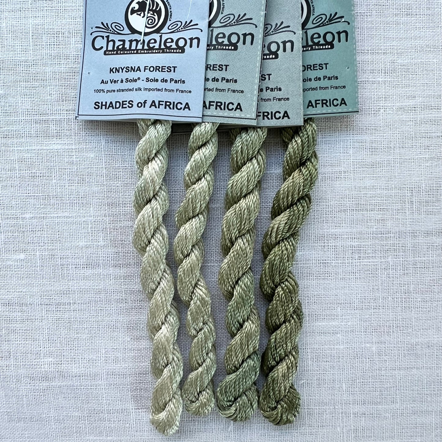 Green "Shades of Africa" Silk Pack