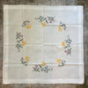 Daffodils Cross Stitch Table Topper Daffodils Cross Stitch Table Topper