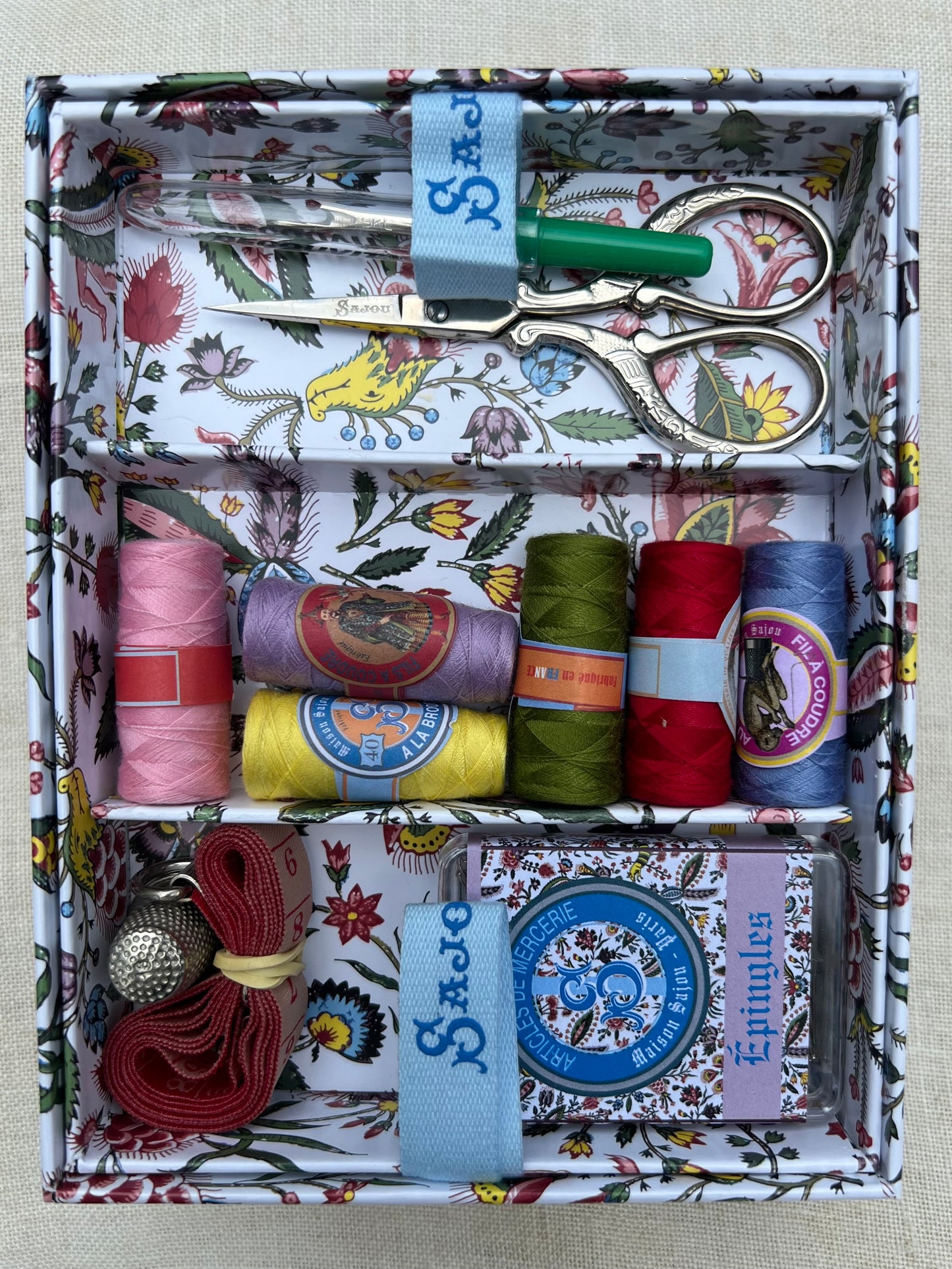 Stocked Sewing Box - Coquecigrues