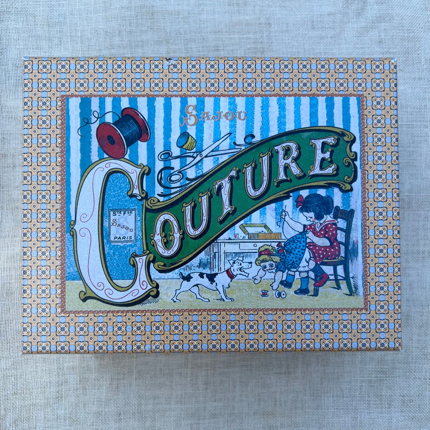 Stocked Sewing Box - Sewing Girl
