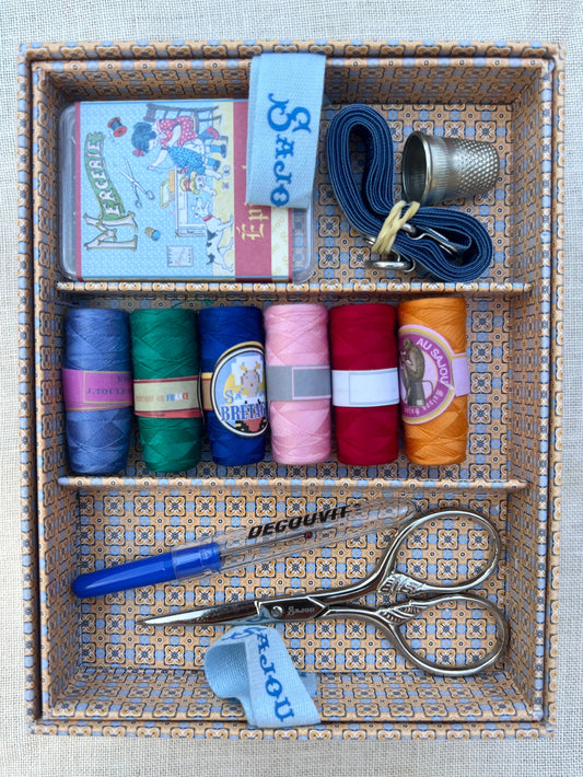 Stocked Sewing Box - Sewing Girl