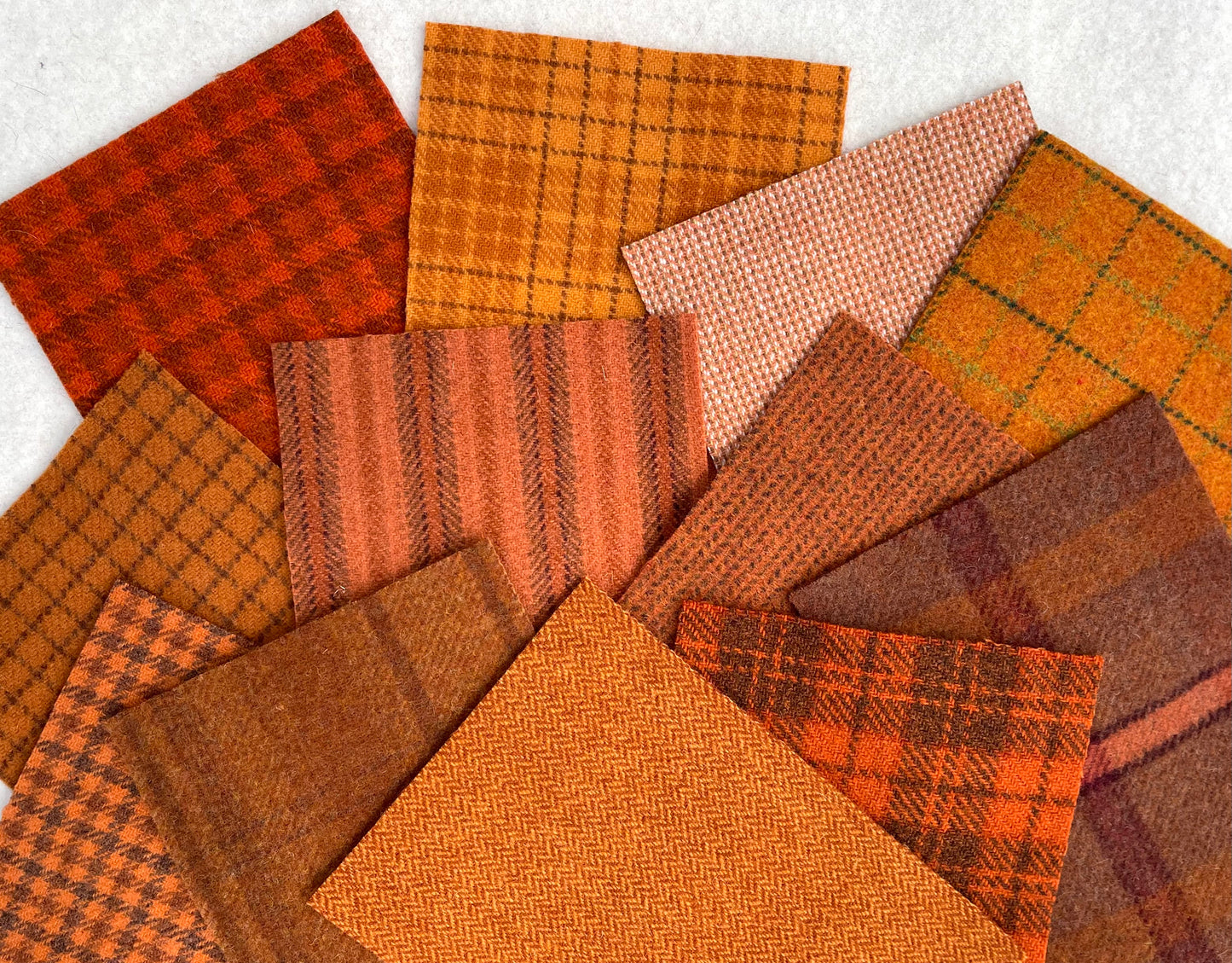 Orange Appliqué Felt Pack