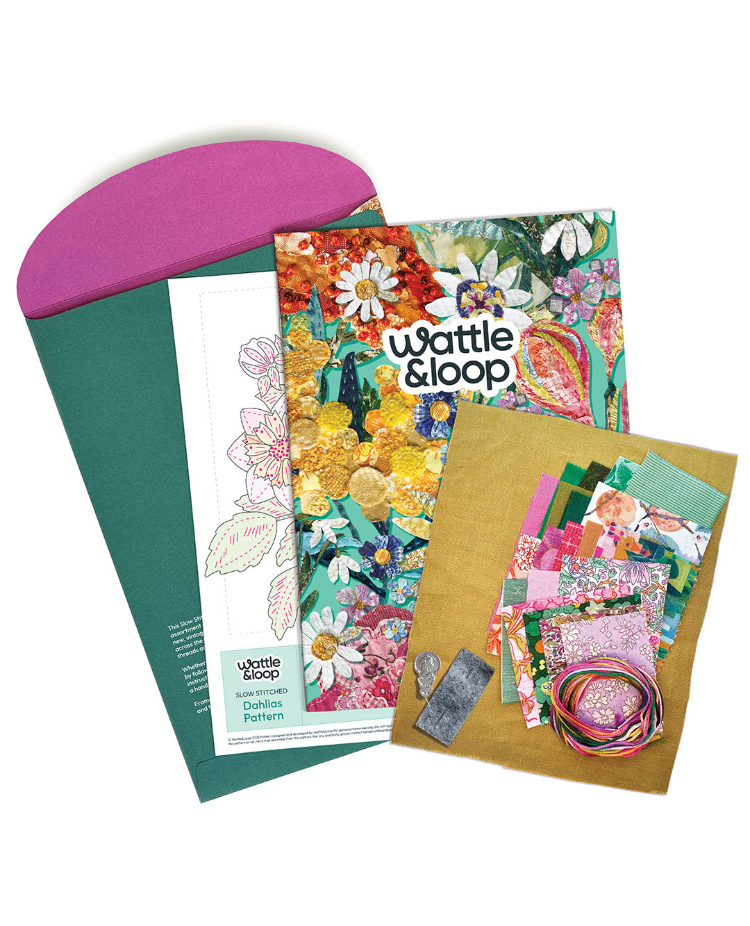 Dahlia Slow-Stitch Kit