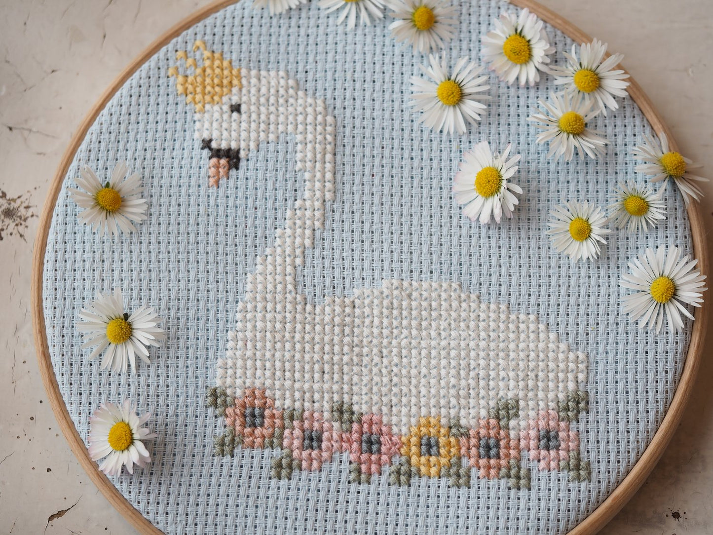 The Fairytale Swan - Cross Stitch Chart (Junior/Beginner)