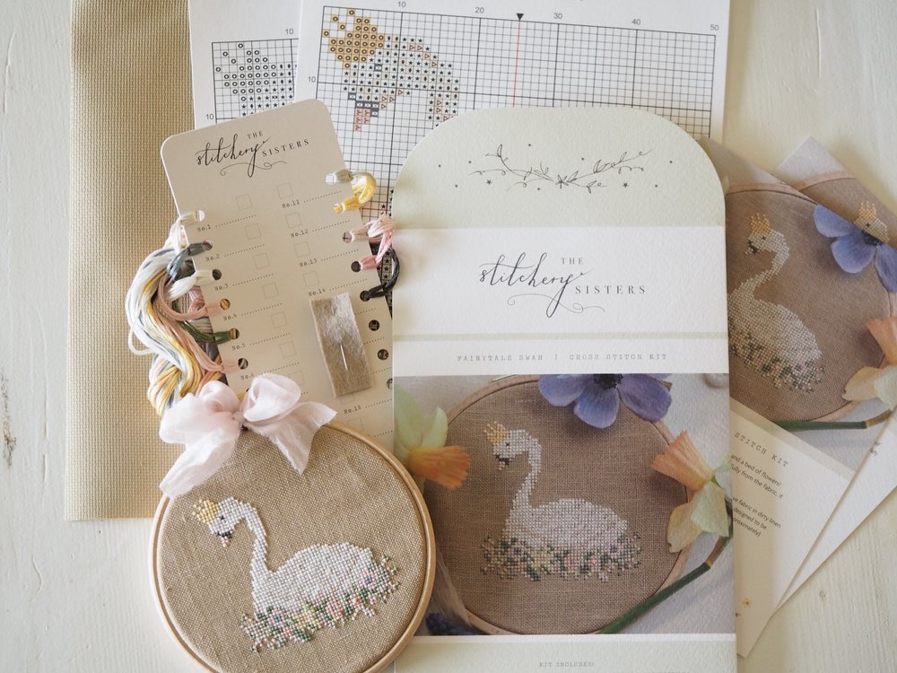 The Fairytale Swan - Cross Stitch Kit