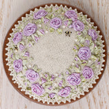 Roses and pearls kit - purple Roses and pearls kit - purple