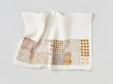 Linen Stole - Ecru Pat / Pierre Linen Stole - Ecru Pat / Pierre