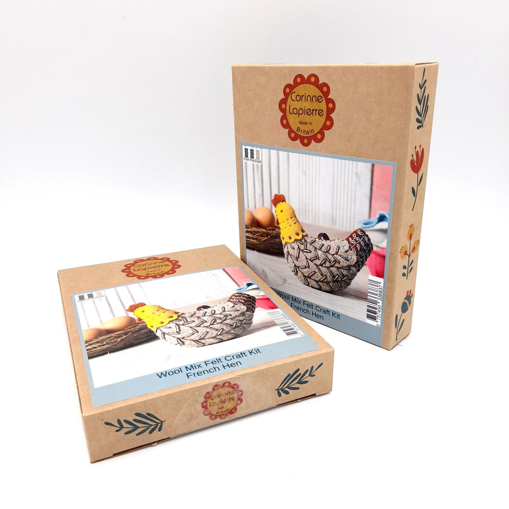 French Hen - Felt Craft Mini Kit