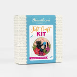 Black Cat Felt Craft Brooch Kit Black Cat Felt Craft Brooch Kit