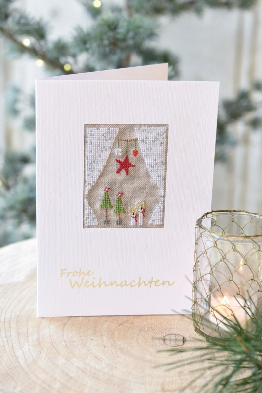 Frohes Fest - "Happy Holidays" Leaflet by Christiane Dalhbeck