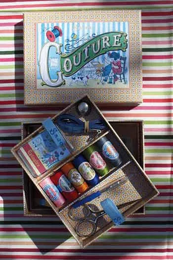 Stocked Sewing Box - Sewing Girl