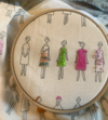 Surface Embroidery - Japanese Ladies Surface Embroidery - Japanese Ladies