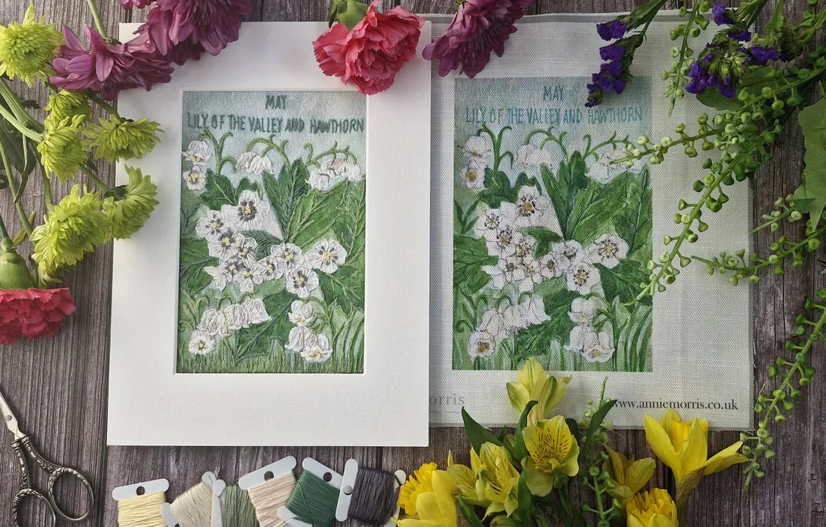 May - Lily of The Valley and Hawthorn
