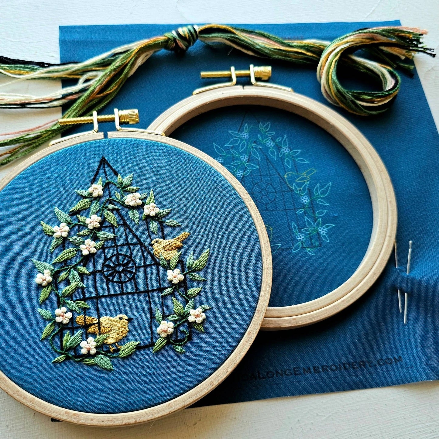 Fly Free Embroidery Kit