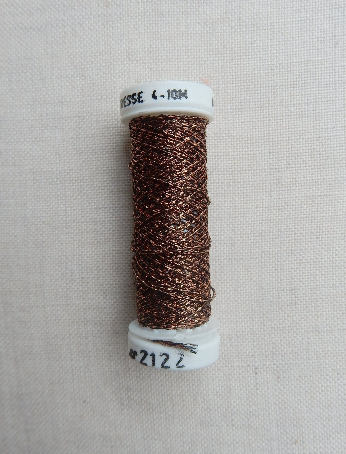Metallic - Fine Braided #4 - #2122 (Dark Copper)