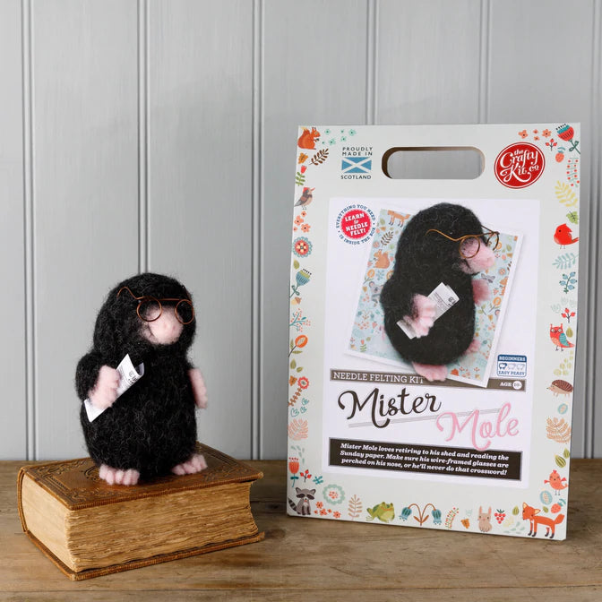 Mister Mole Felting Kit