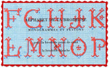Alphabet de la brodeuse booklet Alphabet de la brodeuse booklet