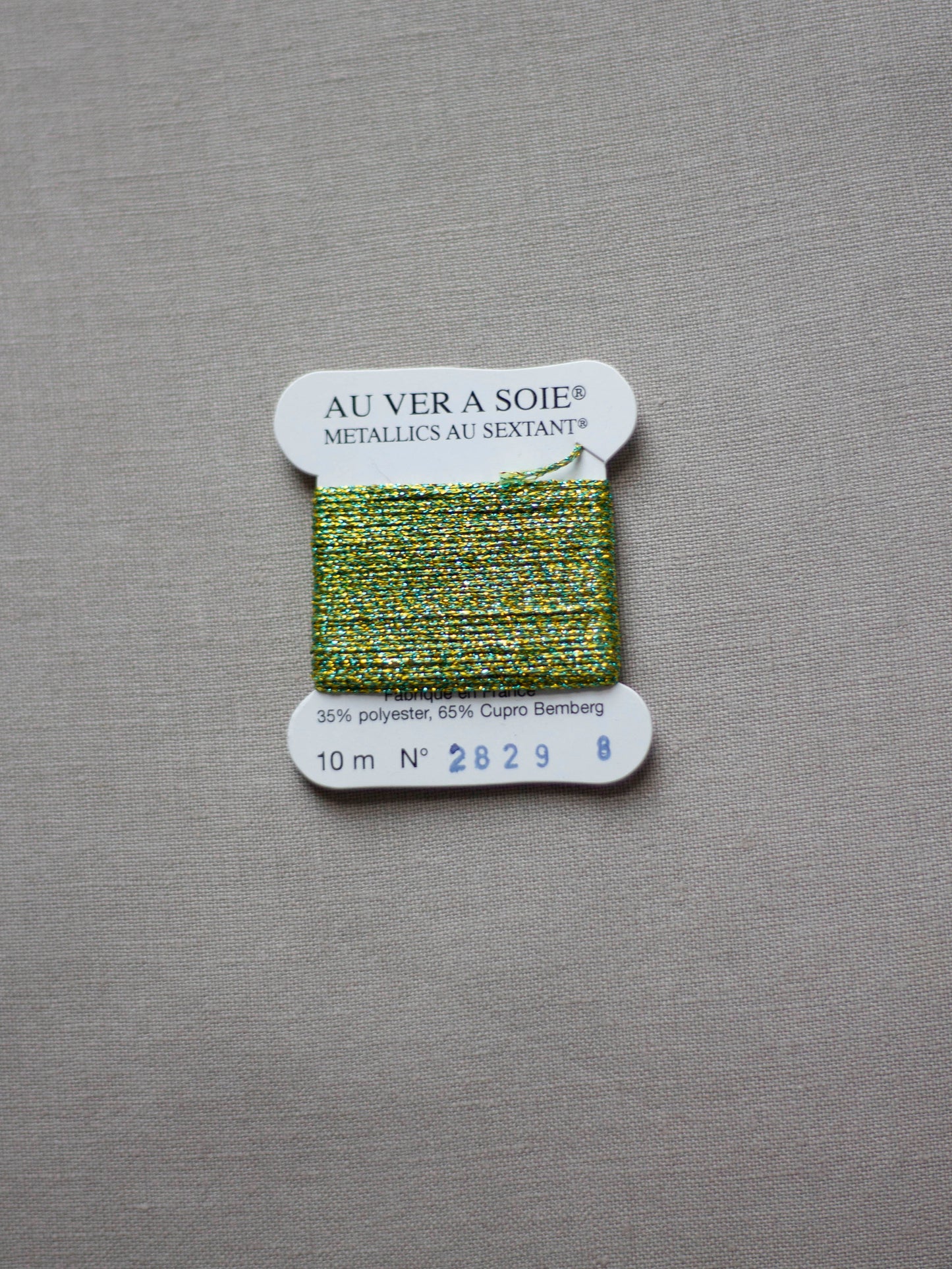 Metallic - #8 - #2829 (Green/Blue/Gold)