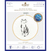 Pensive Cat Kit (hoop included) Pensive Cat Kit (hoop included)