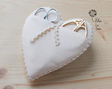 Heart in Love Kit - white camellia Heart in Love Kit - white camellia