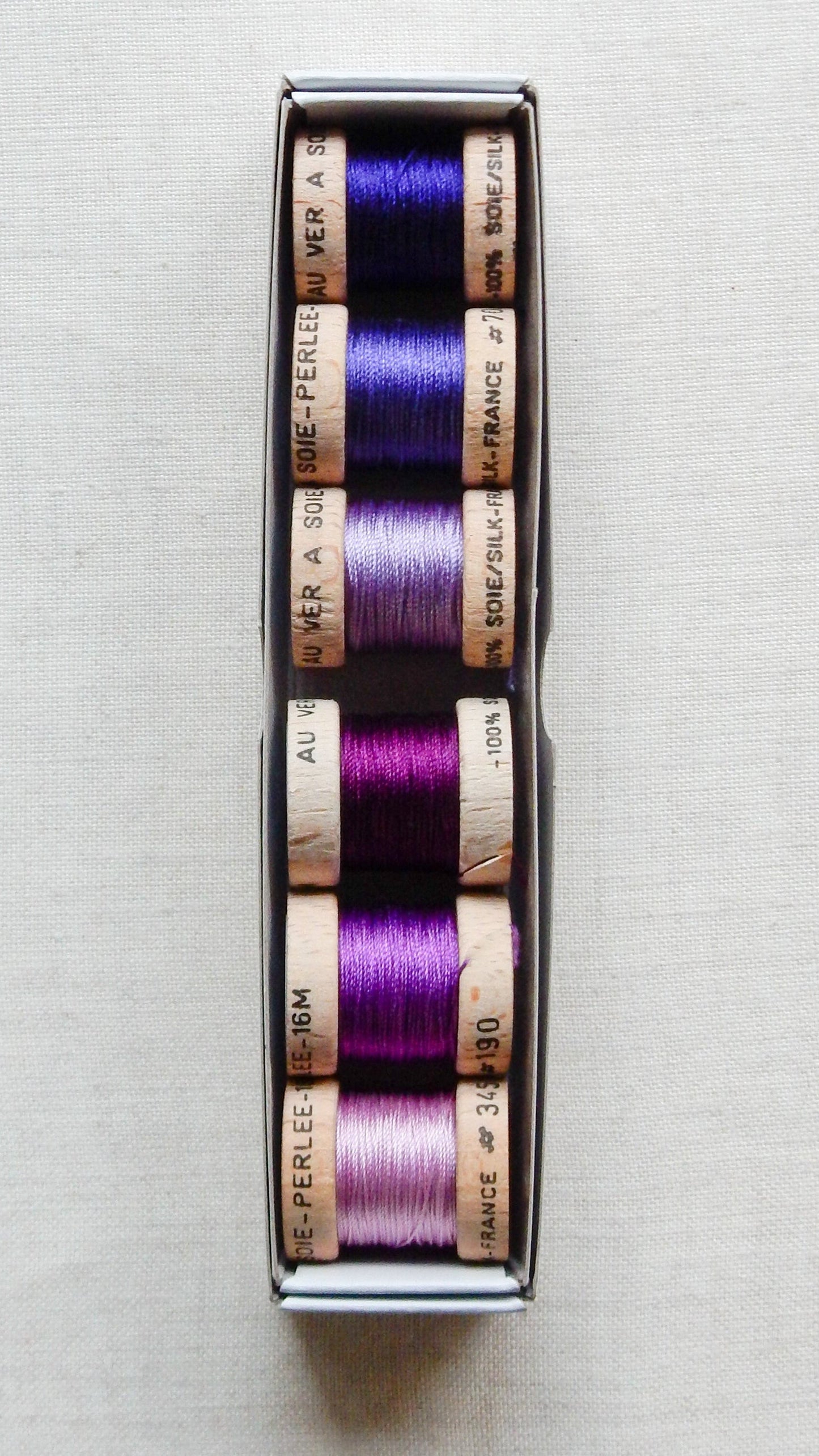 Soie Perlée Set - Purple