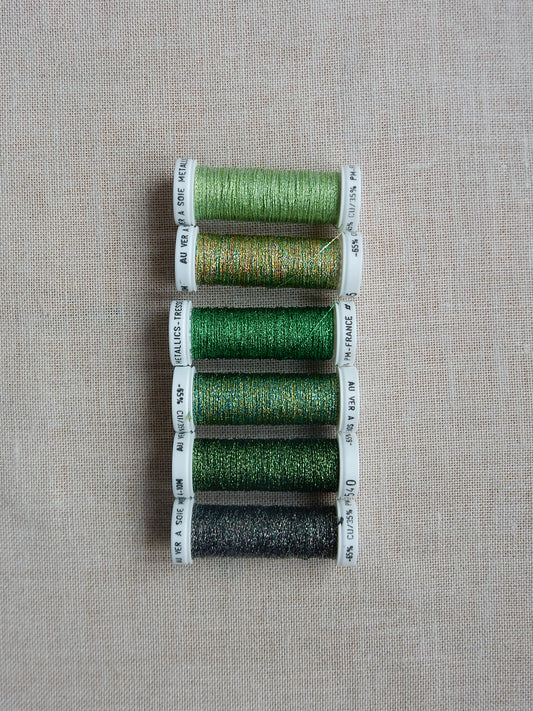 Metallic Thread Set - Forest