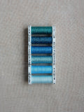 Metallic Thread Set - Ice Blue