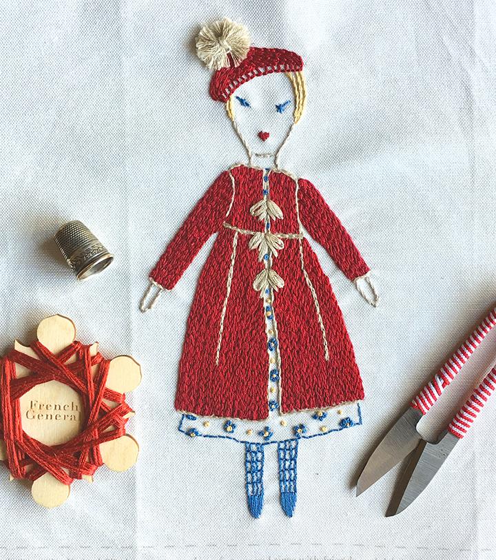 Petite Lillie - Embroidery Kit