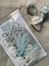 Velvet Acorn Ornament Set Kit - Snowy Mix Velvet Acorn Ornament Set Kit - Snowy Mix