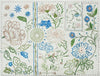 Jardin de fleurs linen/cotton embroidery sampler Jardin de fleurs linen/cotton embroidery sampler