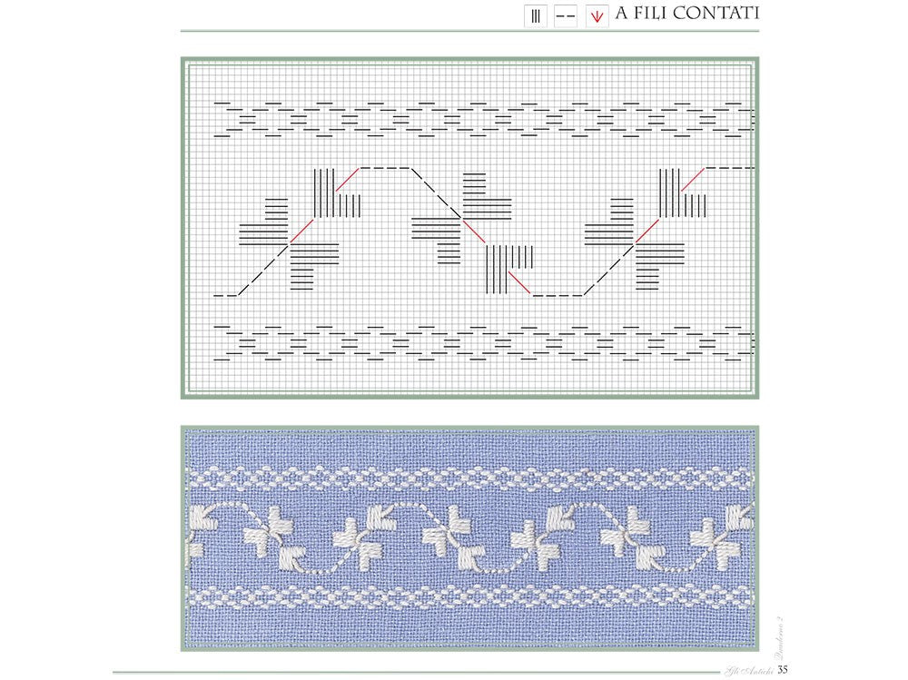 Il Reticello Book #2 Counted Thread Work
