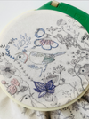 Stylized bird Sampler Stylized bird Sampler