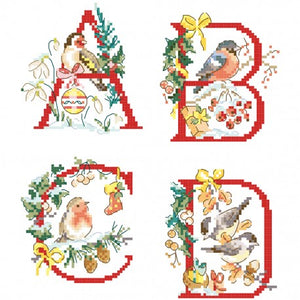 ABC Chart - Christmas Birds