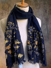 "Liaisons Dangereuses" Shawl - black
