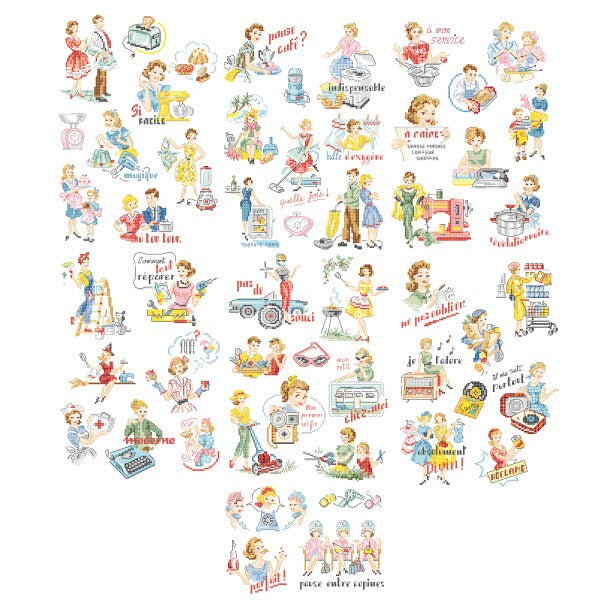 Story Chart - Retro Women
