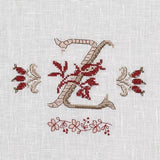 "Antique Linen" Alphabet Chart "Antique Linen" Alphabet Chart