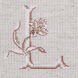 "Antique Linen" Alphabet Chart "Antique Linen" Alphabet Chart
