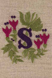 "S" stamped on linen "S" stamped on linen